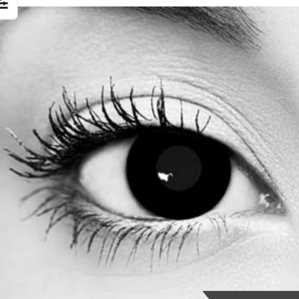 Black Halloween Eye Lens Cosplay
